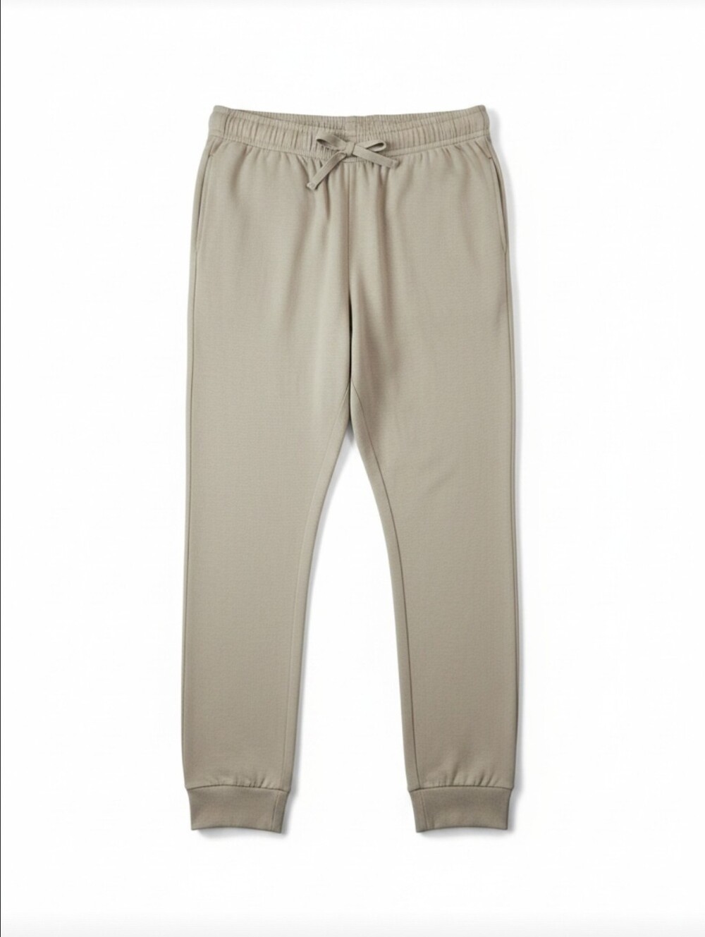 Cubavera Linen Blend Elastic Waist Joggers | Men’s Medium Tan / Khaki